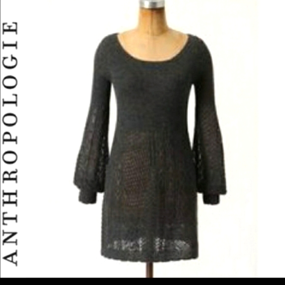 Anthropologie Dresses & Skirts - Knitted and Knotted 100% Alpaca Dress Tunic.